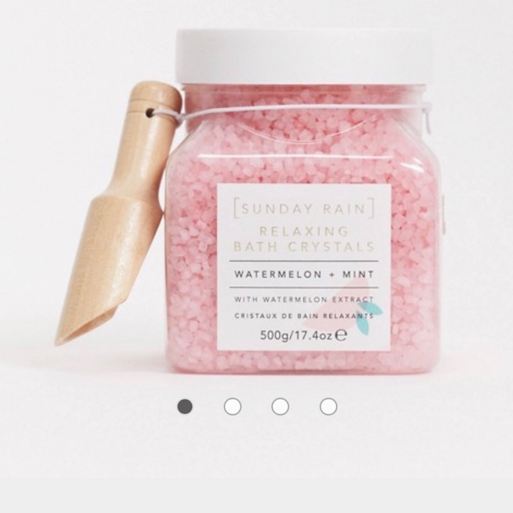 Sunday Rain Bath Crystal Salts Watermelon & Mint